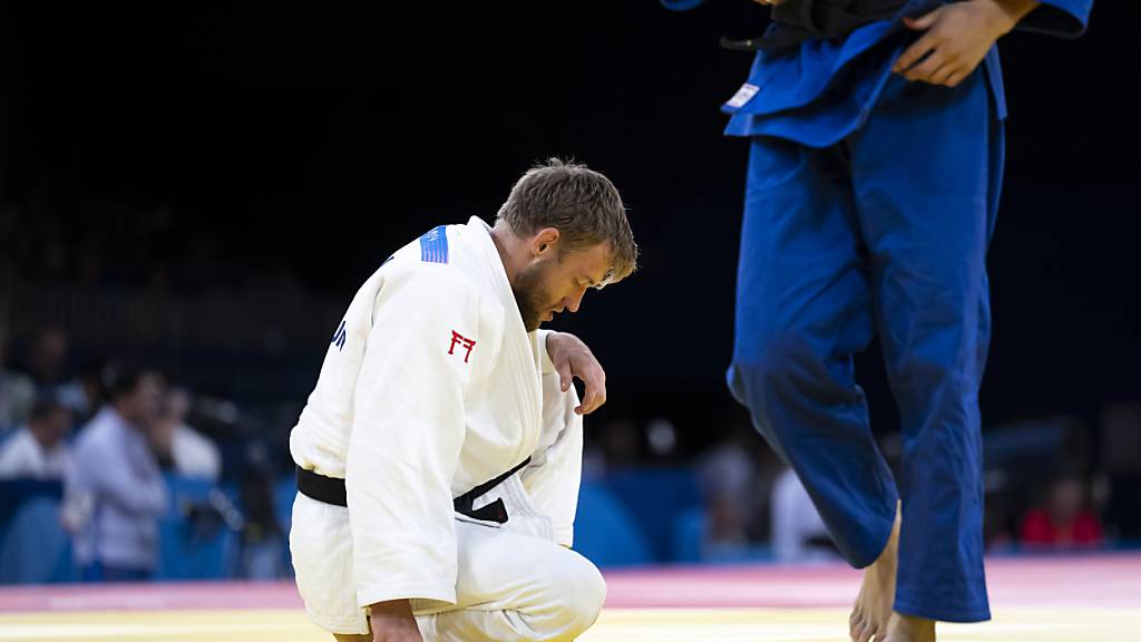 Am Boden: Nach nur einem Kampf muss Nils Stump, Weltmeister von 2023, bereits die Heimreise antreten