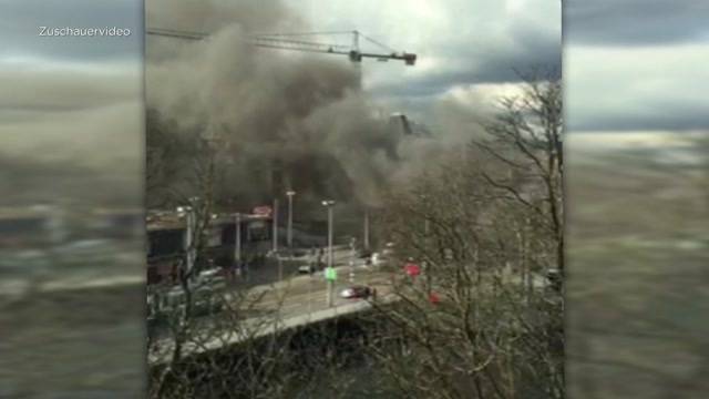 Brand beim HB Zürich