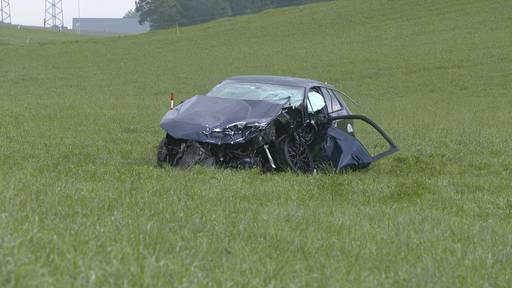 Heftige Frontalkollision in Neudorf – vier Verletzte