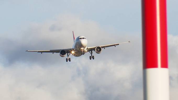 Flugzeuge kämpfen gegen Sturm «Benjamin» 