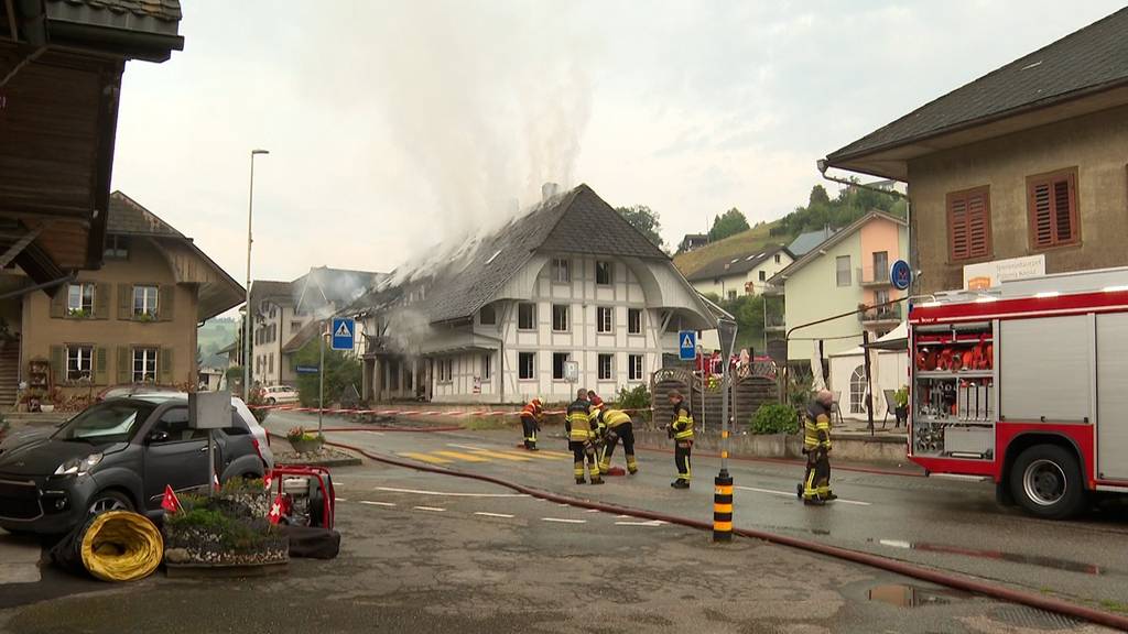 Wohnhausbrand in Ursenbach – keine Verletzten