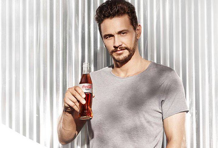 James Franco, neuer Werbeträger von Coca-Cola light