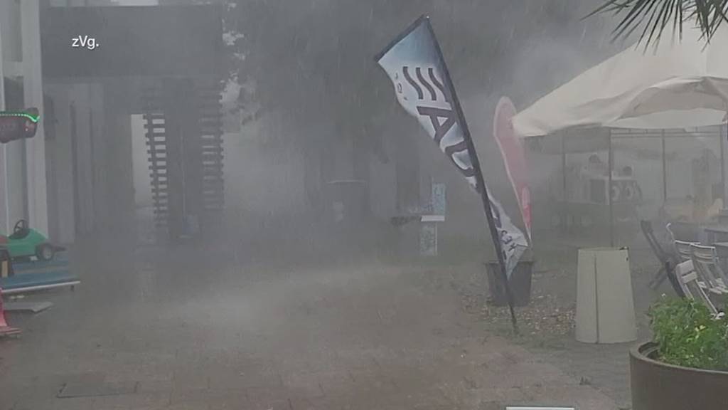 Campingplatz in St. Margrethen wird durch Unwetter zerstört