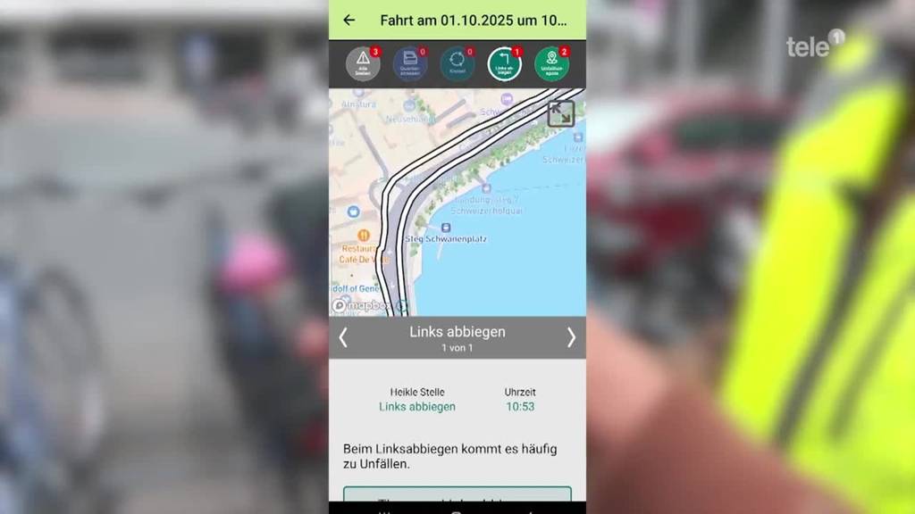 App analysiert Velofahrten und soll für weniger Unfälle sorgen