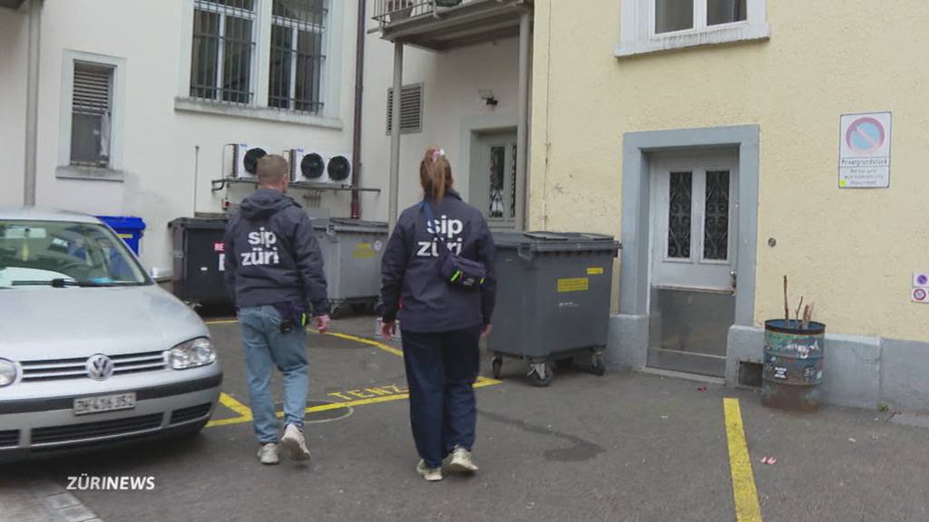 Auf Patrouille mit der SIP Zürich: So holt sie Drogensüchtige von der Strasse