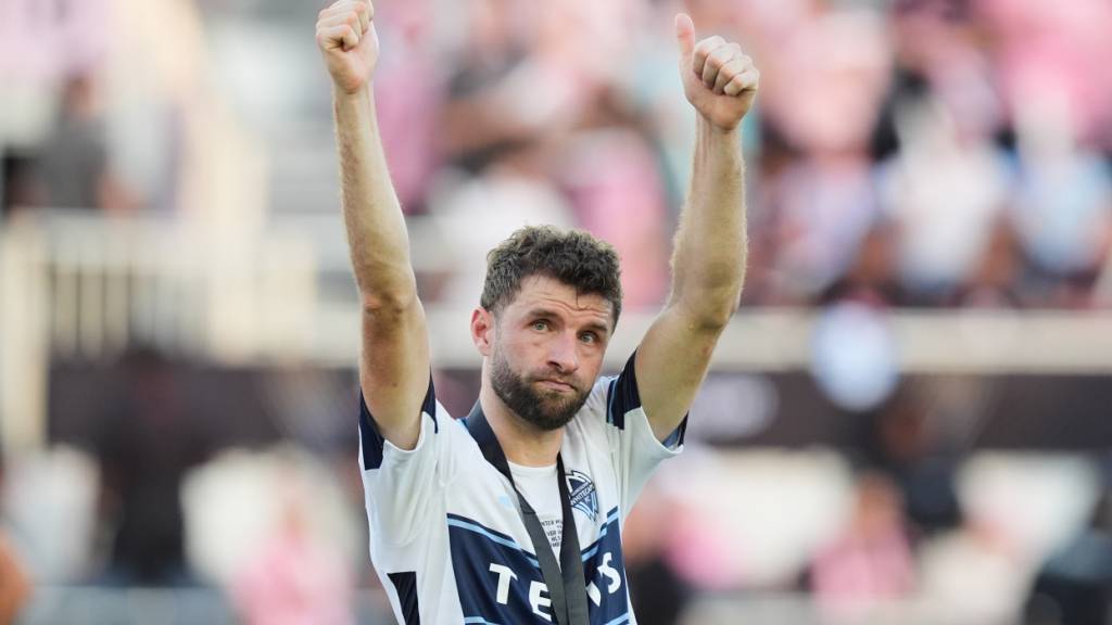 Thomas Müller nach dem verlorenen Final im MLS Cup