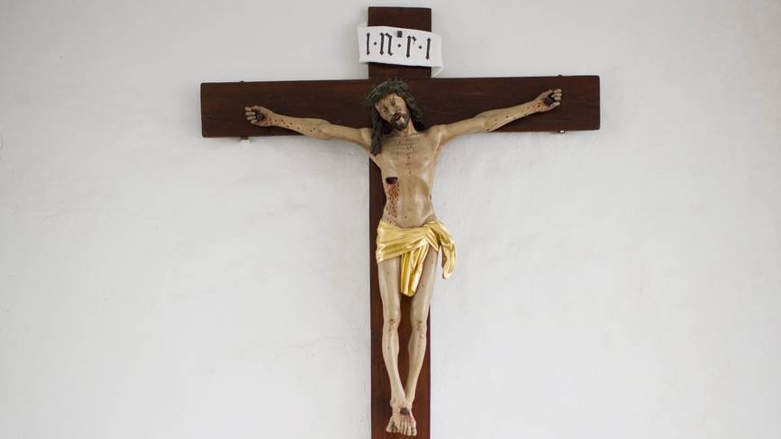 Jesus am Kreuz (Symbolbild)