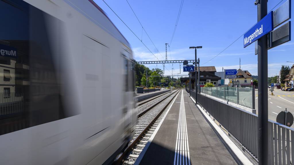Mehr Züge, die durchfahren sollen, lösen auch in Murgenthal Unmut aus.