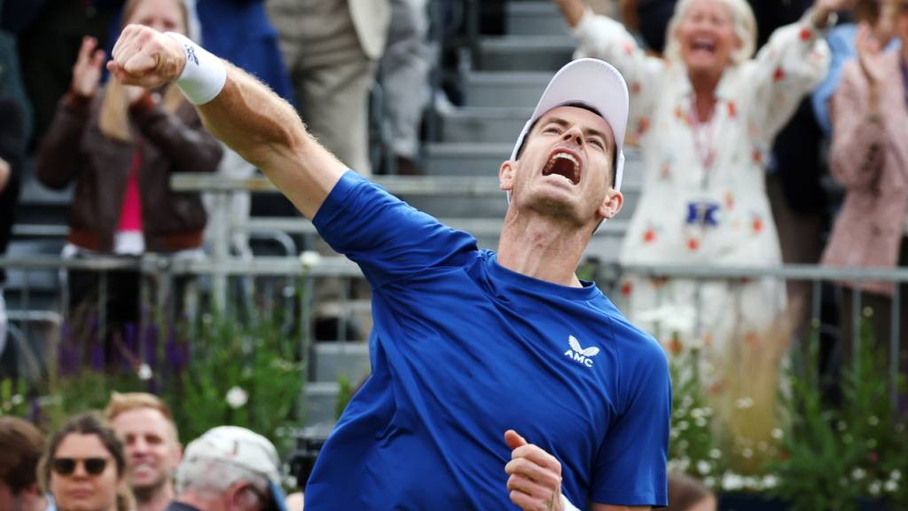 Andy Murray siegt in seinem 1000. Spiel