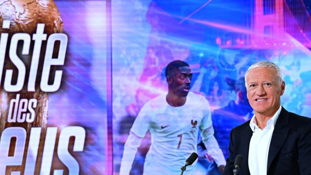 Live im TV sein WM-Kader präsentiert: Frankreichs langjähriger Nationalcoach Didier Deschamps