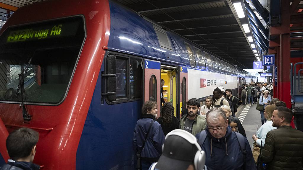 Eine S-Bahn am Bahnhof Winterthur ZH. (Archivbild)