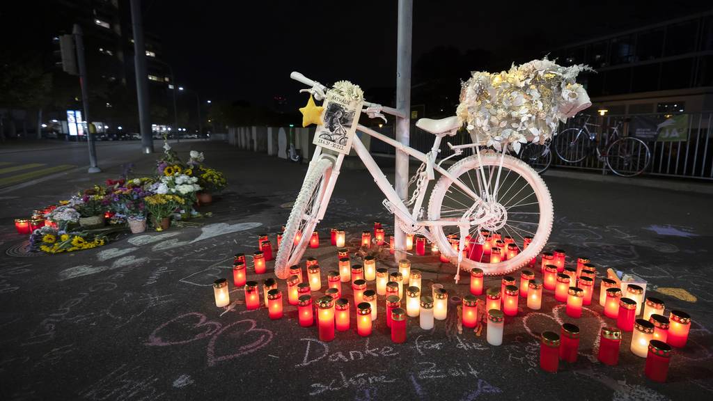 Tödlicher Velounfall Lochergut Kreis 4 Ghost Bike 7. Oktober 2022