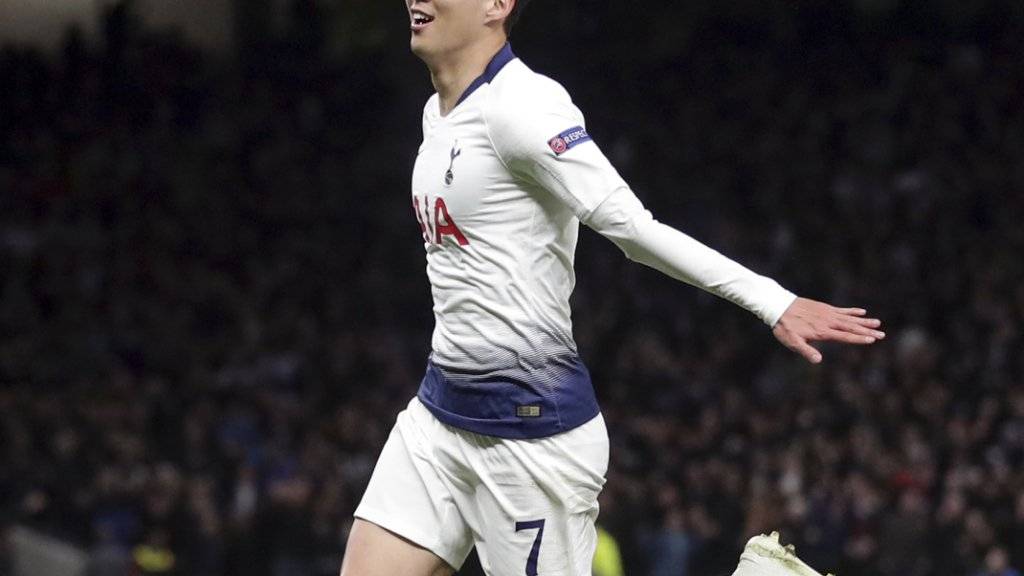 Heung-Min Son trifft für Tottenham im neuen Stadion auch in der Champions League