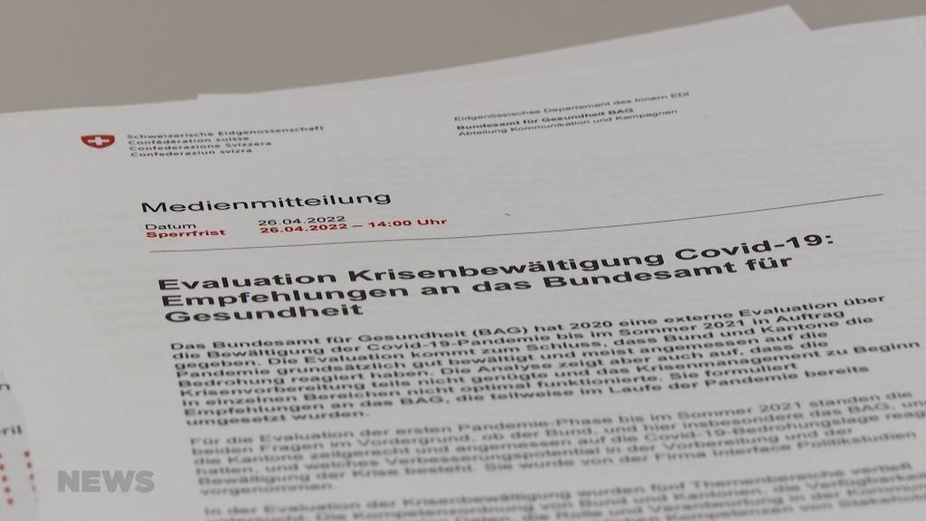 Externe Firma legt Evaluation vor: Wie gut hat der Bund die Corona-Pandemie gemeistert?