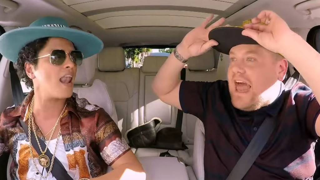 Bruno Mars macht «Karaoke-Party» im Auto