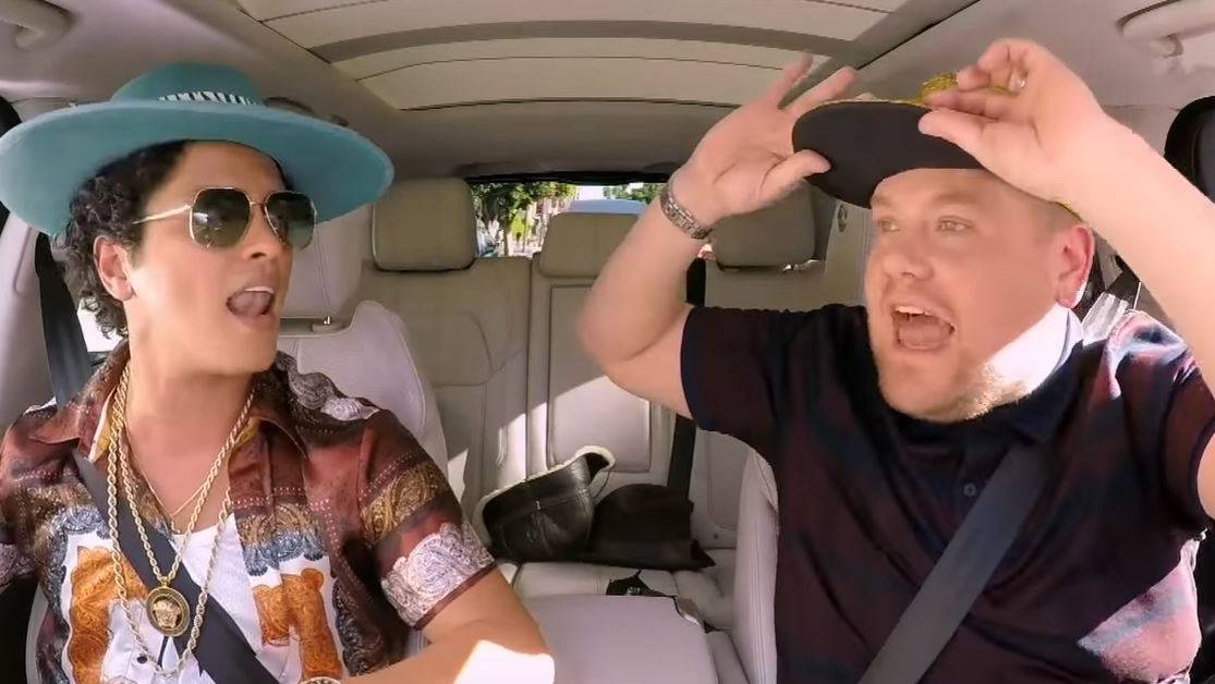 Bruno Mars macht «Karaoke-Party» im Auto