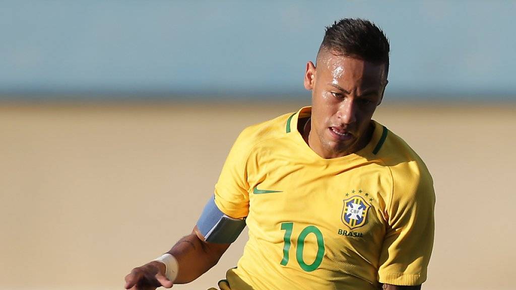 Soll Brasilien zum Olympiasieg führen: Superstar Neymar
