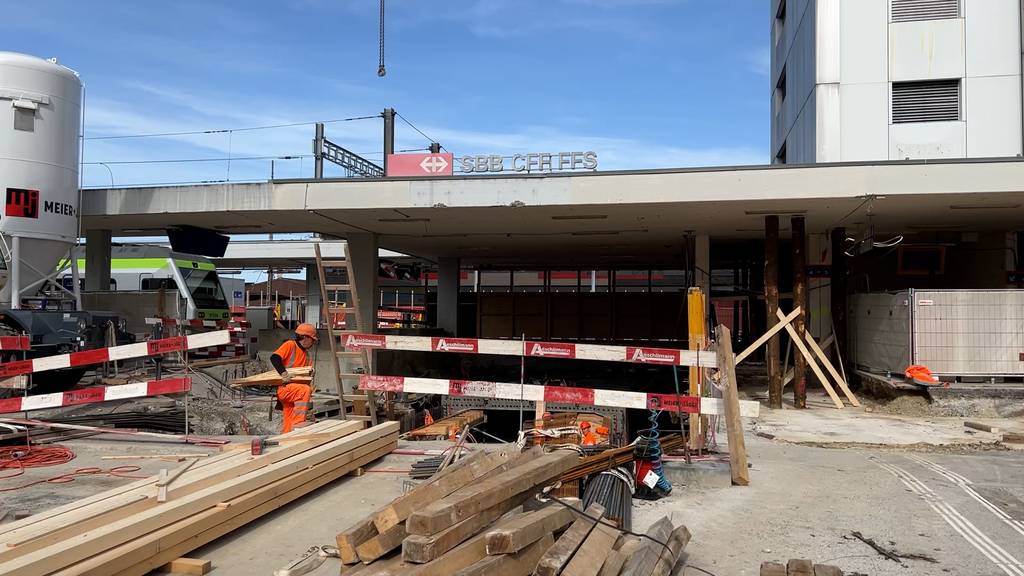 Umbau verzögert sich – so steht es um die Baustelle am neuen Bahnhof