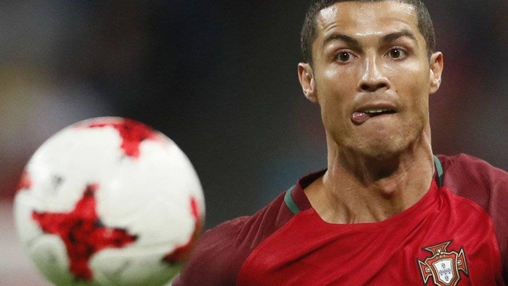 Cristiano Ronaldo kann derzeit nicht nur den Ball im Auge haben