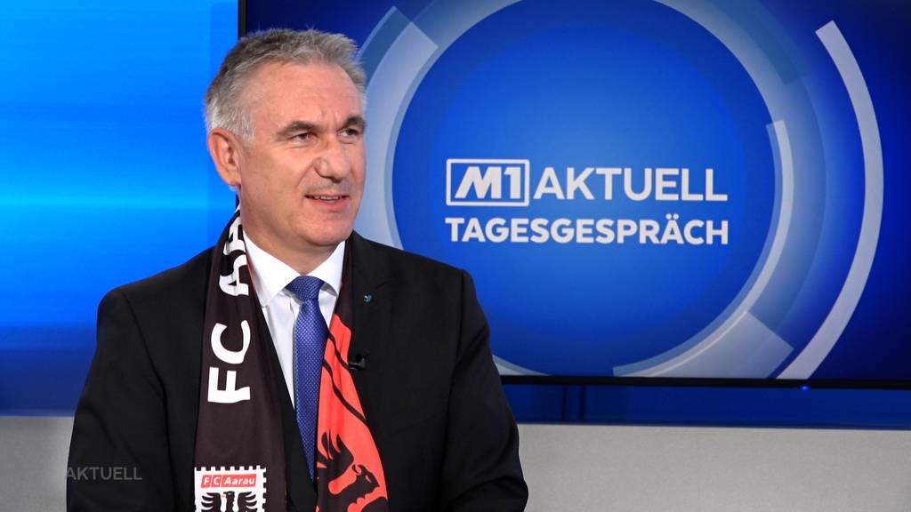 Der Aargauer Landammann und Sportdirektor Alex Hürzeler über den möglichen FC-Aarau-Aufstieg 