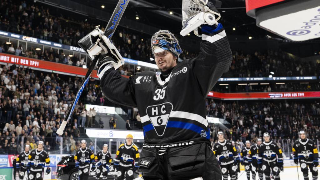 Ludovic Waeber hexte im ersten Heimspiel nach der Ära von Reto Berra den HC Fribourg-Gottéron zum 4:2-Heimsieg über Lausanne