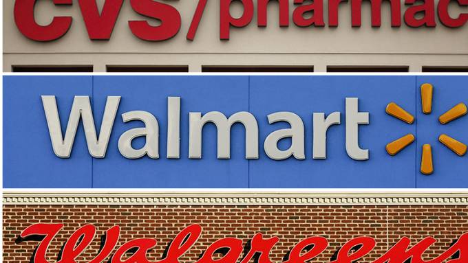 Walmart, CVS und Walgreens wegen Mitschuld bei Opioiden verurteilt