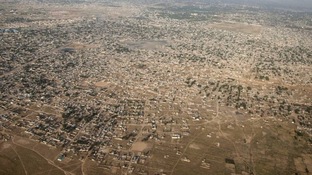 Die Stadt Maiduguri in Bundesstaat Borno in Nigeria gehört zu den von der Regierung vernachlässigten Gebieten des Landes - ein Nährboden für die Terrormiliz IS. (Archivbild)