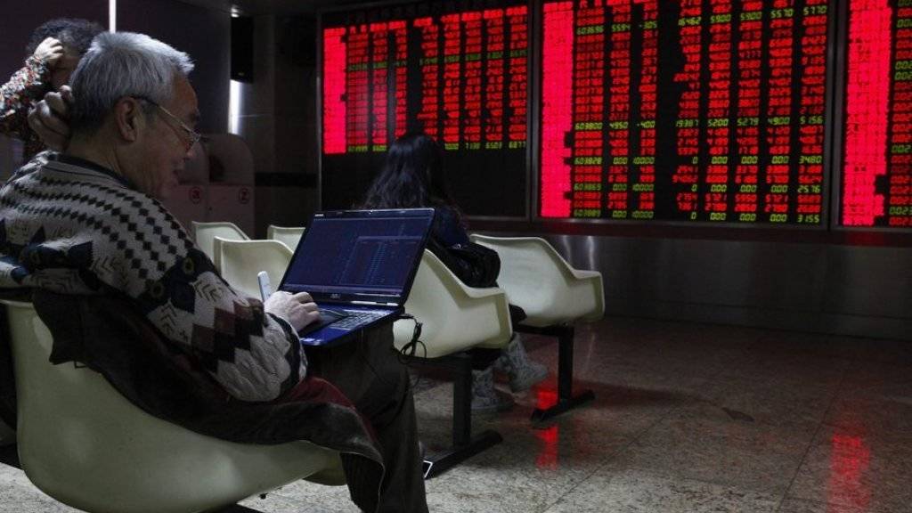 An den chinesischen Börsen hat die Nervosität etwas nachgelassen.