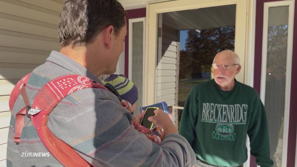 TeleZüri in den USA: Wie ein Ex-Austauschschüler aus Bäretswil im US-Wahlkampf hilft