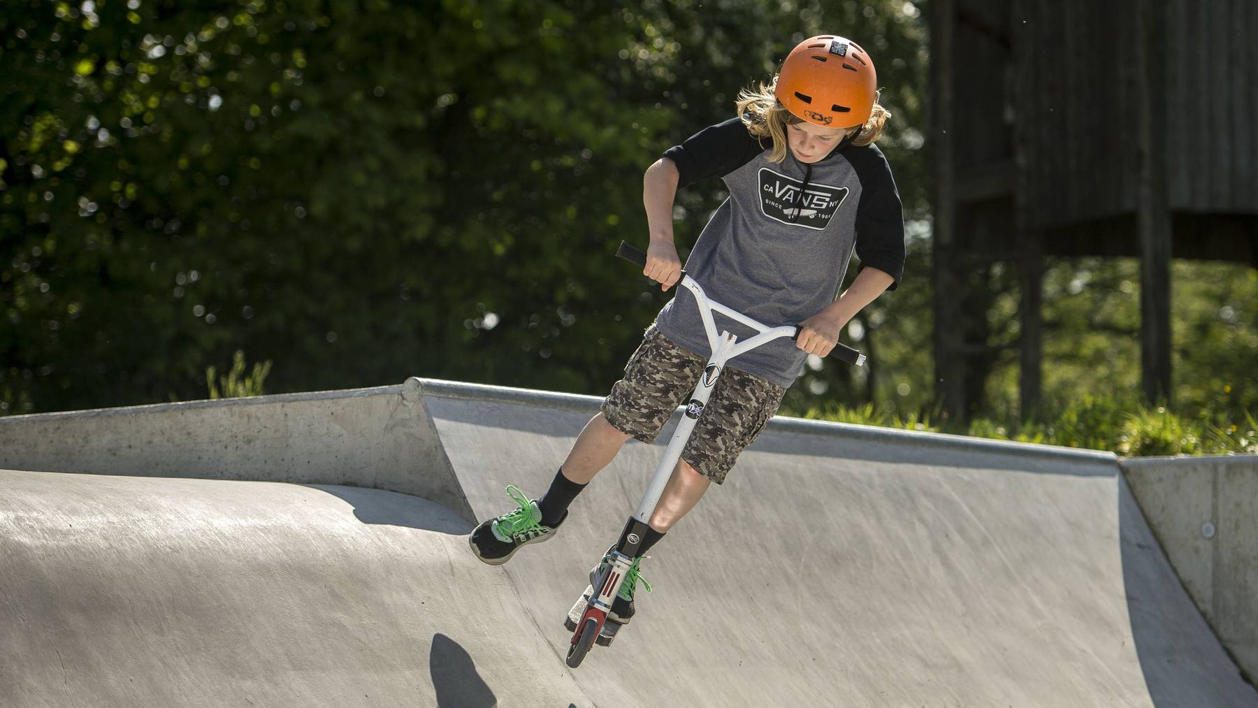 Der Skatepark in Arbon ist an schönen Tagen gut besucht. (Archiv)