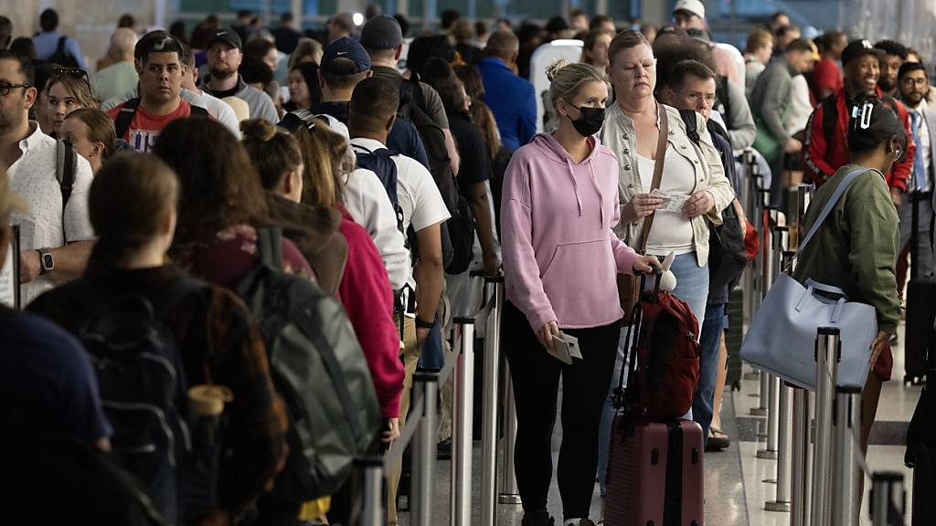 Rekordzahl von US-Flugpassagieren zum Memorial Day