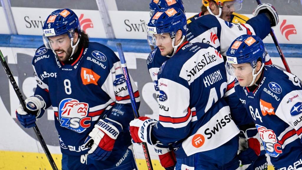 Die ZSC Lions feiern an den ersten fünf Tagen der neuen National-League-Saison gleich drei Siege