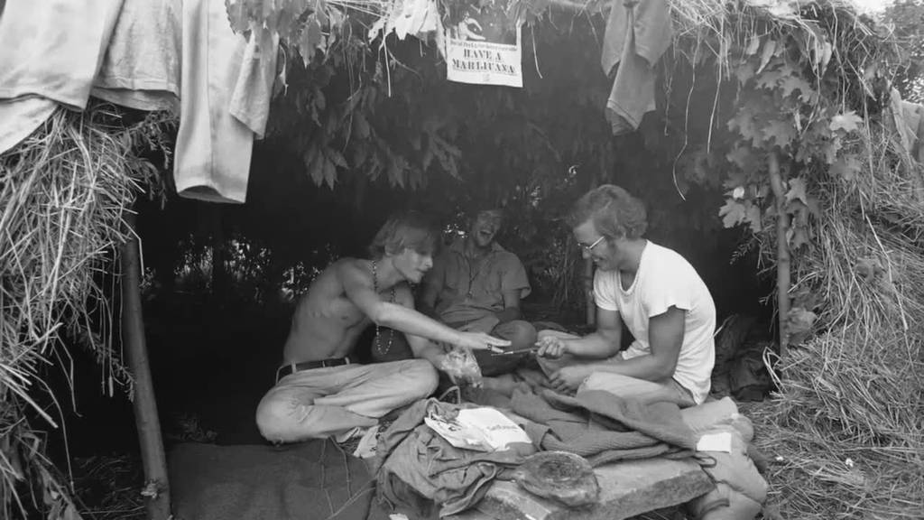 Musik-Fans blicken auf 50 Jahre Woodstock zurück