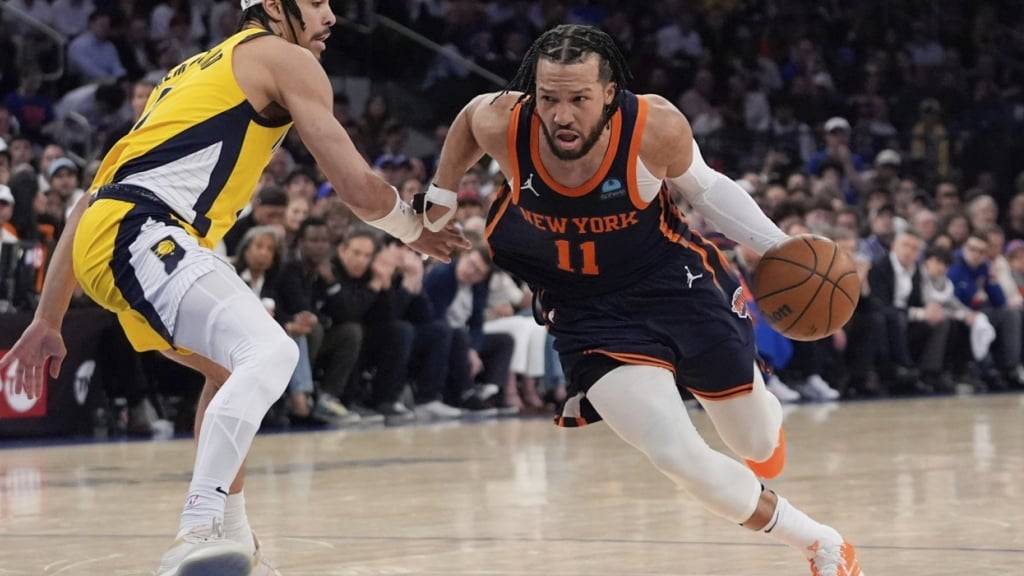 Jalen Brunson legte mit 24 Punkten in der zweiten Spielhälfte den Grundstein für den zweiten Sieg der Knicks in der Viertelfinalserie gegen Indiana