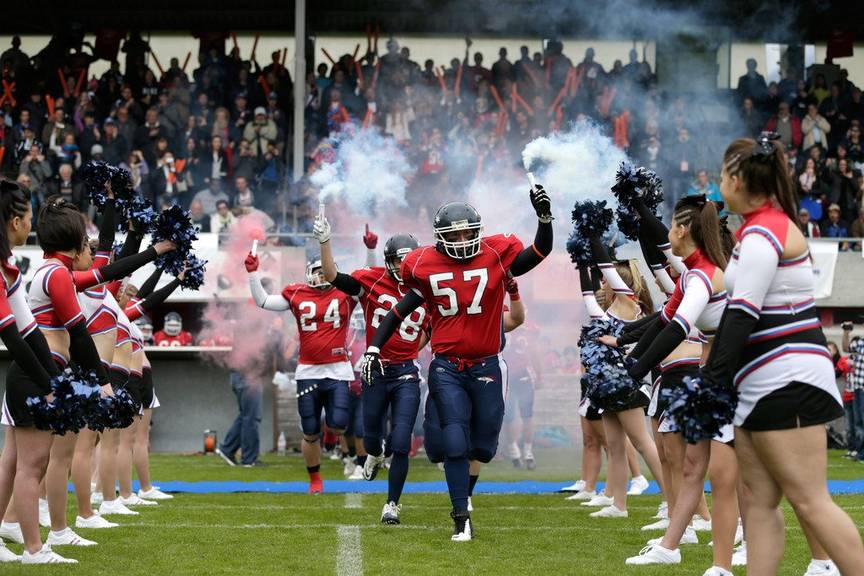 Die Calanda Broncos wollen den Swiss Bowl diesen Samstag gewinnen. (Bild: KEYSTONE/Arno Balzarini)
