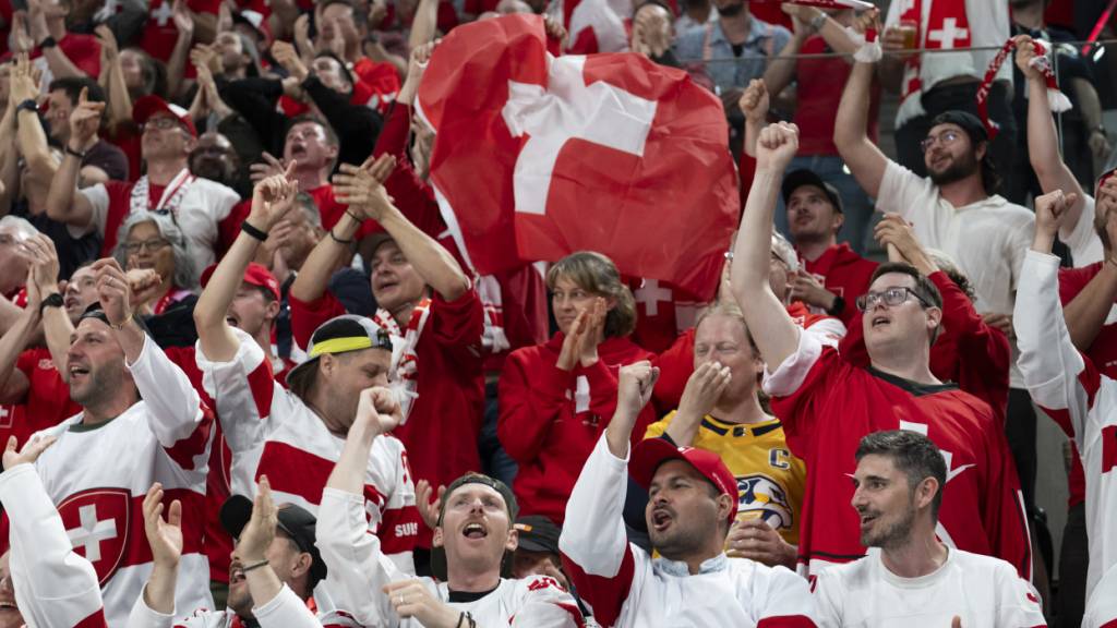 Die Fans hatten in den sieben Vorrundenspielen der Schweiz viel zu jubeln - nun folgt mit dem WM-Viertelfinal gegen Schweden die Bewährungsprobe
