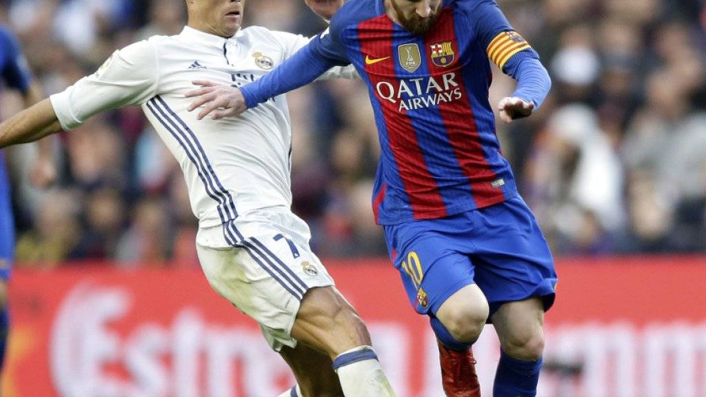 Das Duell der beiden Giganten: Cristiano Ronaldo und Lionel Messi