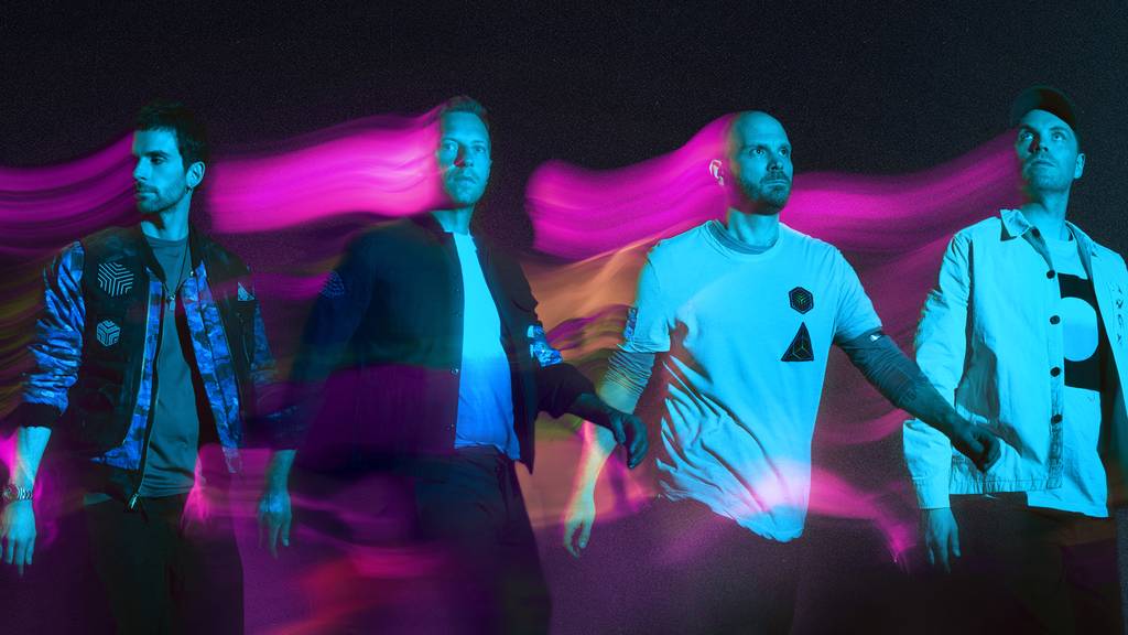 Coldplay mit ihrem neuen Album „Music Of The Spheres“