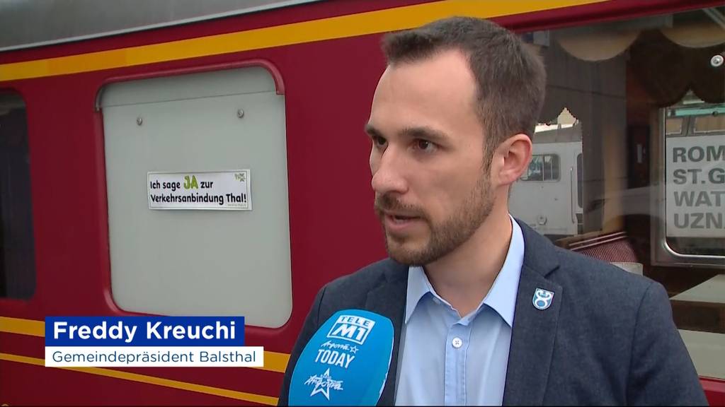 Grosse Erleichterung bei Befürwortern der «Verkehrsanbindung Thal»