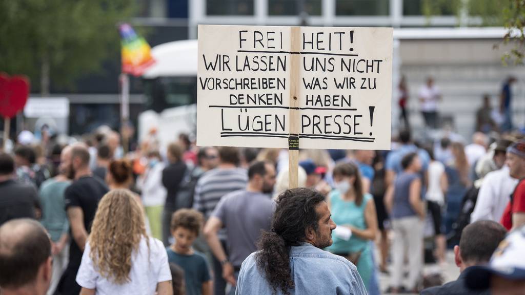 In Zürich fand vor zwei Wochen ebenfalls eine Coronademo statt. Gegen eine Menschenkette am Bodensee wächst Widerstand.