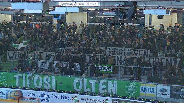 Olten-Fans attackieren eigene Spieler