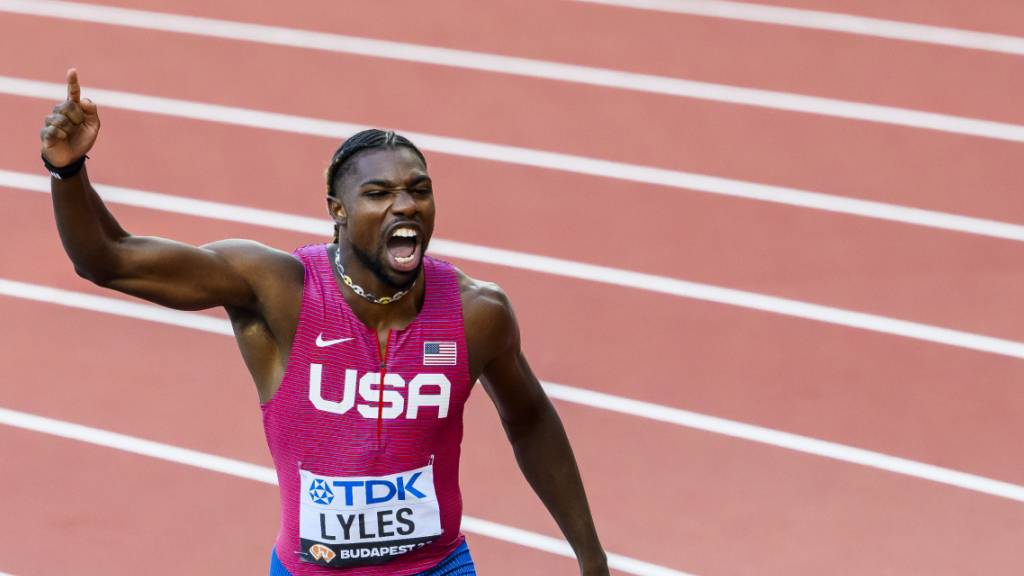 Geschafft: Noah Lyles ist Weltmeister über 100 m
