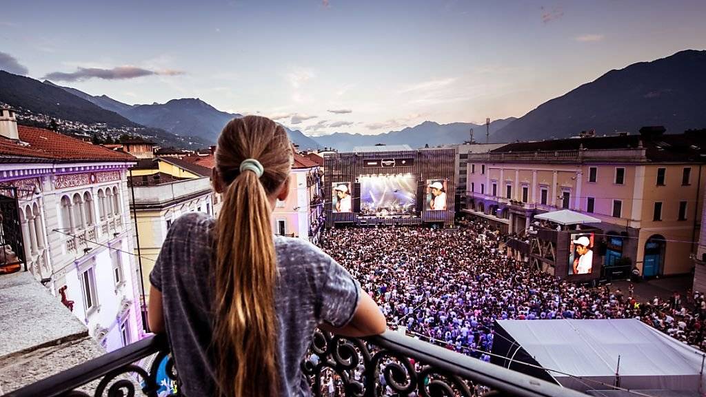 Die Piazza Grande in Locarno war während dem diesjährigen Festival Moon & Stars meist bumsvoll. (Handout)