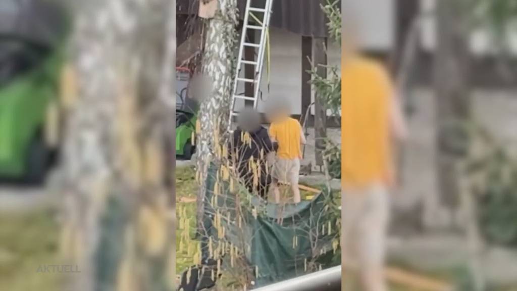 Verdächtige Gegenstände: Polizei riegelt in Seengen ein Haus ab und überwältigt einen Mann