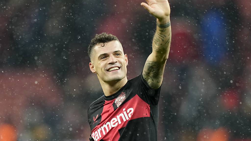 Granit Xhaka ist in Leverkusen der geschätzte Anführer