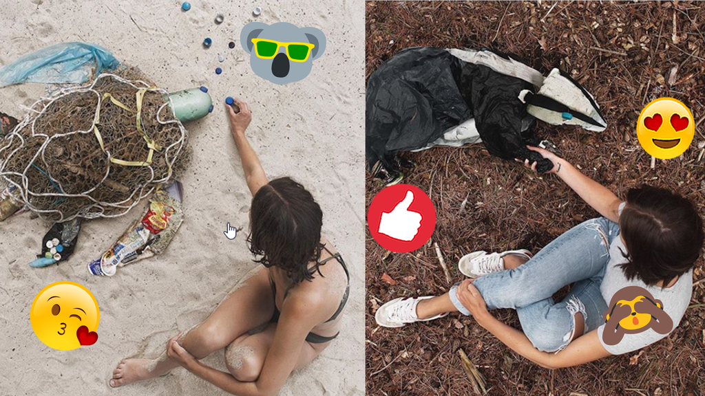 Diese Influencerin macht Kunst aus M ll und k mpft so Diese Influencerin macht Kunst aus M ll und k mpft so