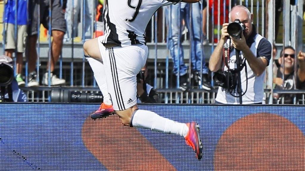 Gonzalo Higuain trifft in Empoli zweimal innert vier Minuten