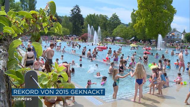 Rekord: 1.85 Millionen Badi-Besucher in der Stadt Zürich!