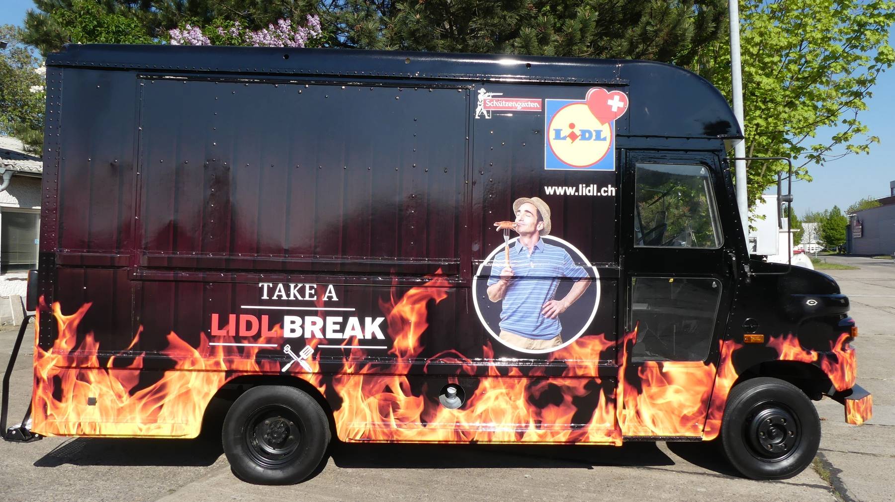 Lidl BBQ Truck