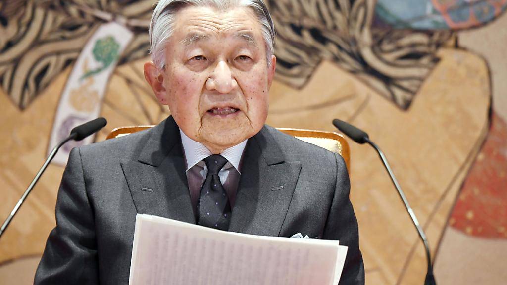 Mit einer emotionalen Ansprache hat sich der japanische Kaiser Akihito von seinen Untertanen verabschiedet - im kommenden Mai überlässt er den Thron seinem Sohn Naruhito.